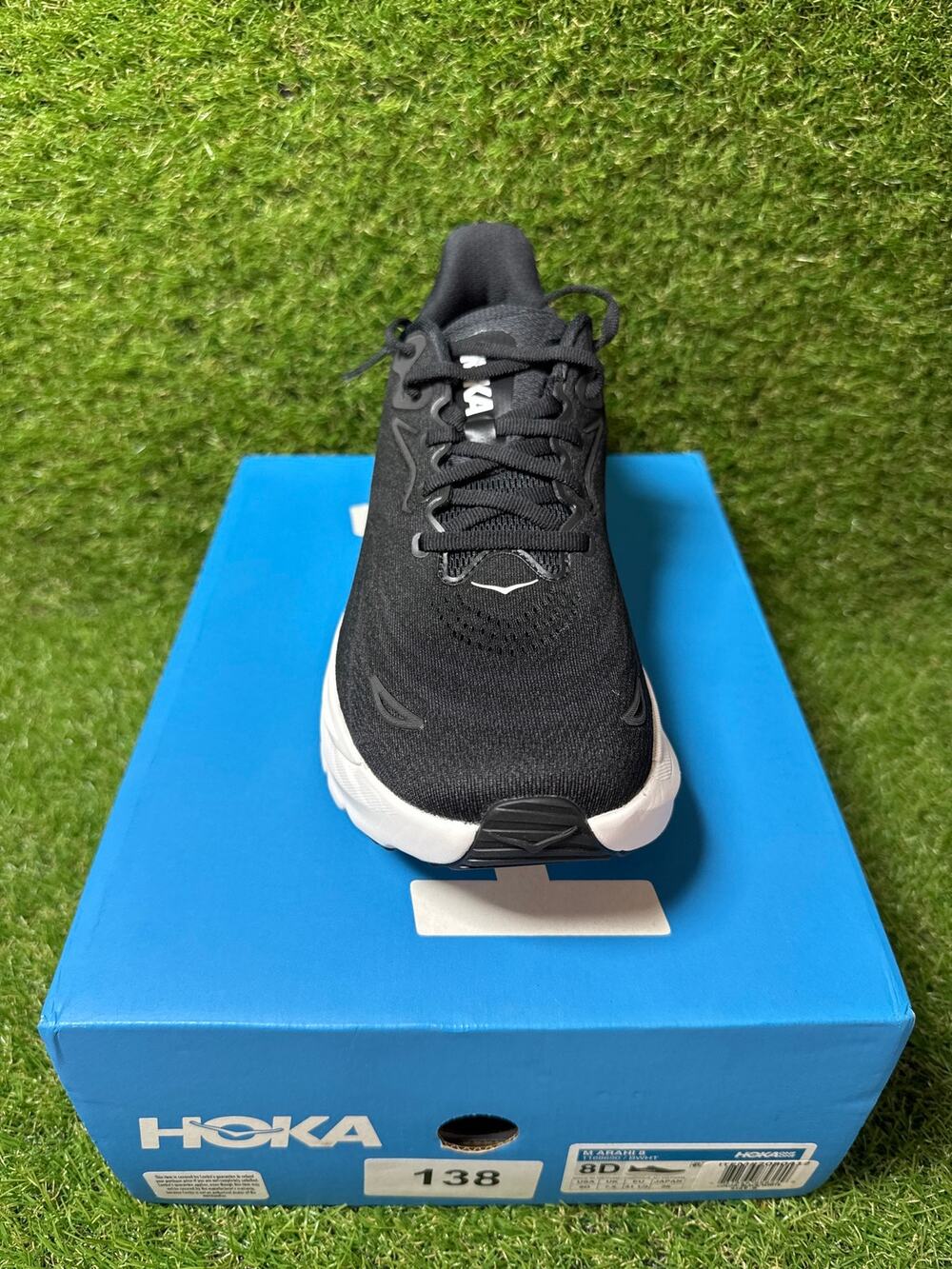 Hoka One One Arahi 8 Men's Size 8 D (Medium) Running Shoes Black
